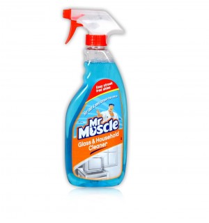MR.MUSCLE GLASS & HOUSEHOLD CLEANER 500ML